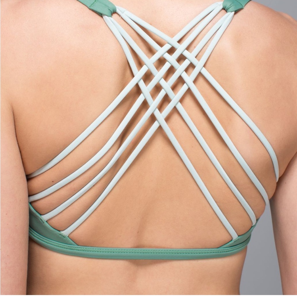 Lululemon Green Sports Bra - Picture 5 of 5